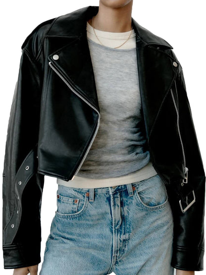 Siena Rogue Dames Bikerjacke | Klassiek Snit, Casual Silhouet