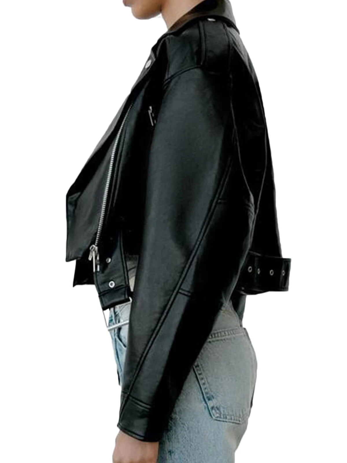 Siena Rogue Dames Bikerjacke | Klassiek Snit, Casual Silhouet
