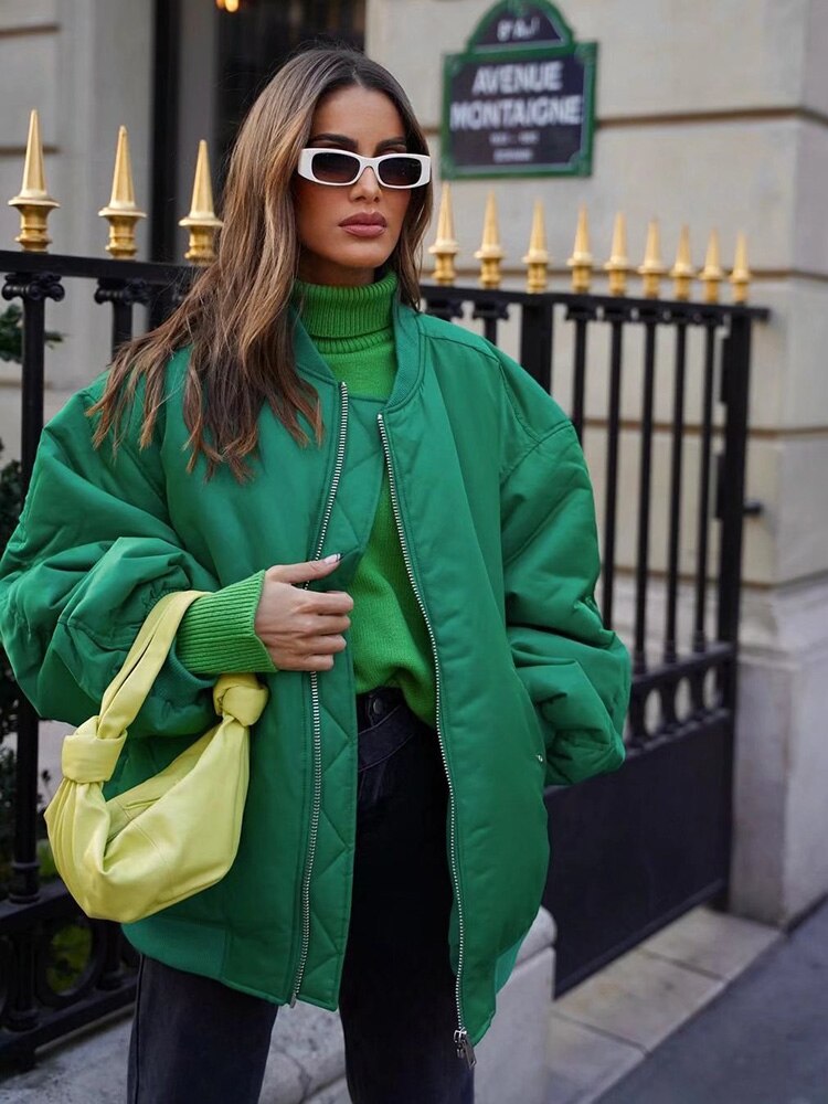 Bina Dames Bomberjack | Oversized, Trendy en Comfortabel
