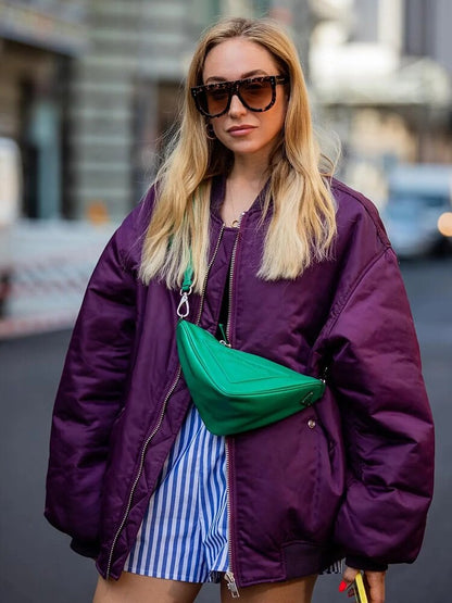Bina Dames Bomberjack | Oversized, Trendy en Comfortabel