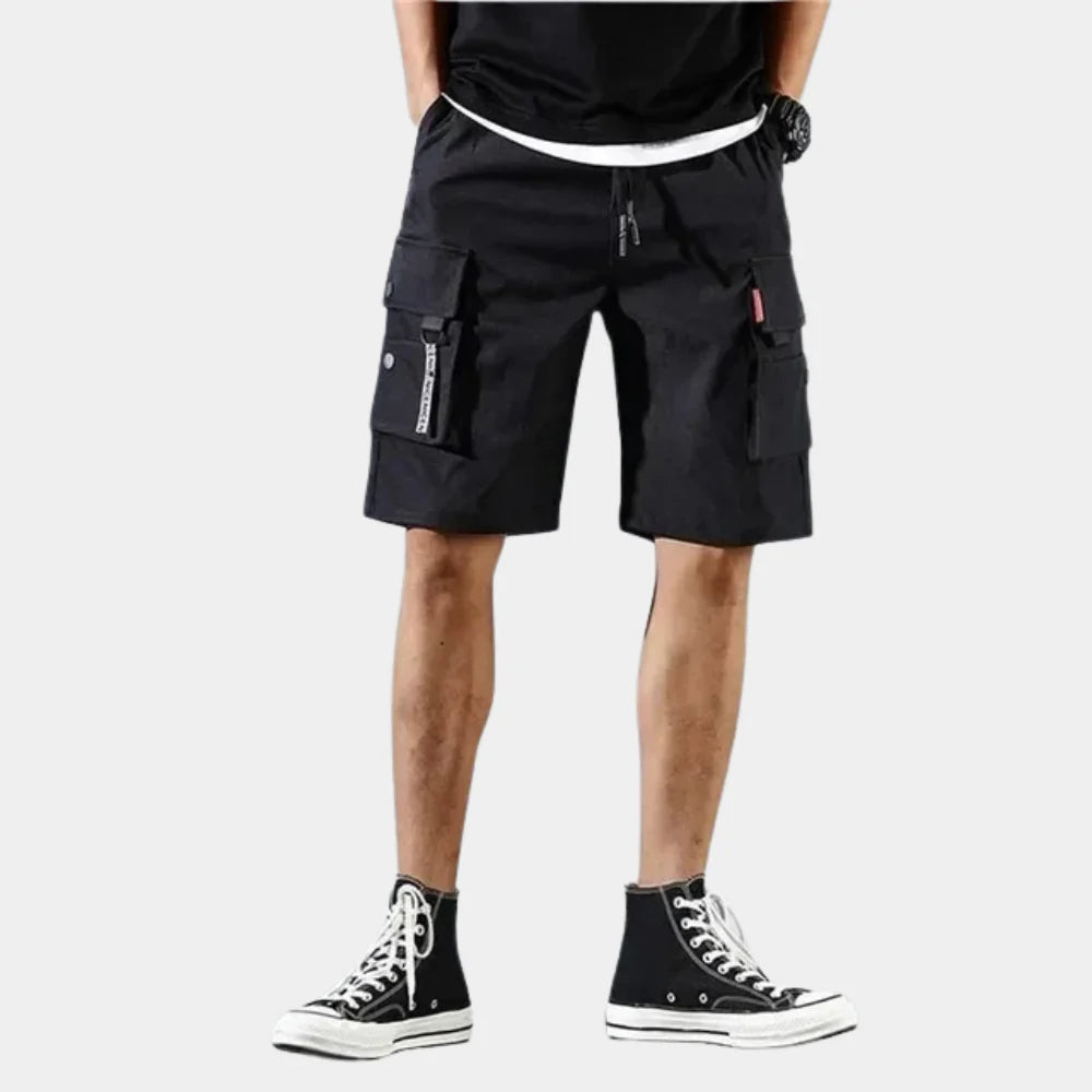 Boreas Pantalones Cortos Cargo para Hombre – Pantalones de Verano de Algodón con Bolsillos y Ajuste Cómodo