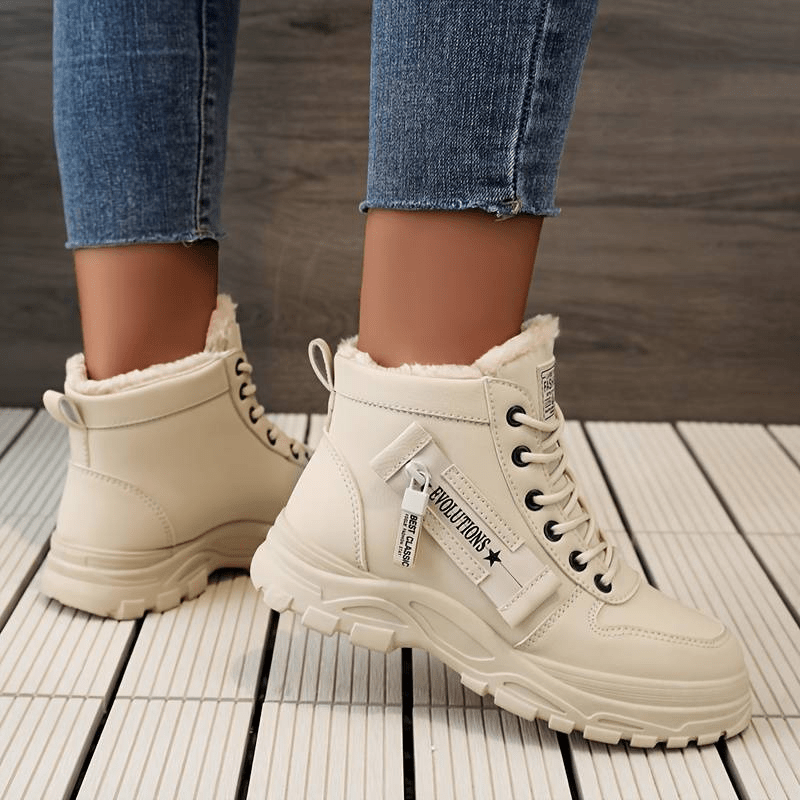Brianna Dames Zapatos de Invierno | Suave Forro Polar, Caliente y Cómodo