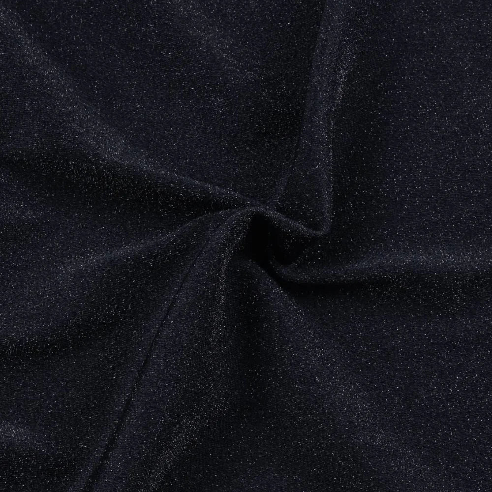 Vilja Vestido de lentejuelas para mujer – Vestido sin mangas de stretch con escote en V y detalles brillantes