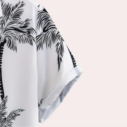 Zonvibe Conjunto de Verano para Hombre – Conjunto de Salón de Algodón en Color Arena