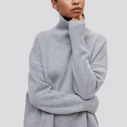 Carmelle | Suéter de Cuello Alto para Mujeres - Estilo Lujoso y Cómodo
