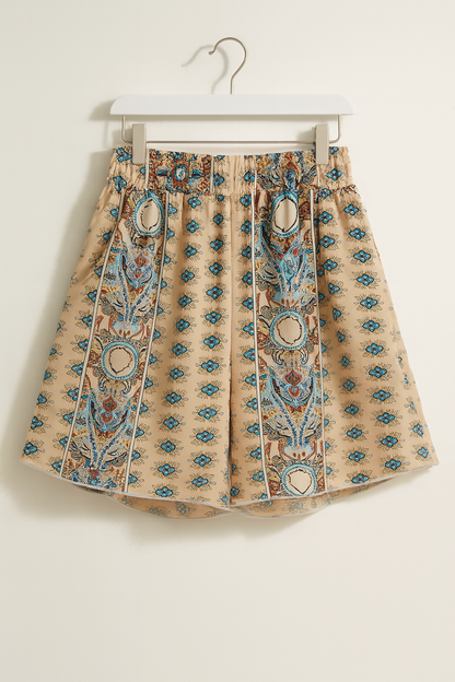 Zahara Breeze | Korte Broek Dames Met Boho Motief