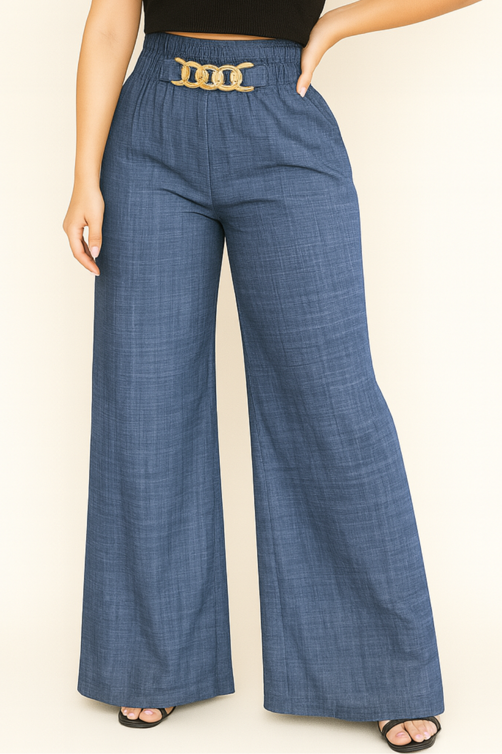Sundara Flow | Pantalón Harem para Mujer - Cómodo Pantalón Harem con Cintura Elástica