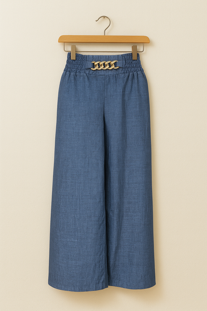 Sundara Flow | Pantalón Harem para Mujer - Cómodo Pantalón Harem con Cintura Elástica