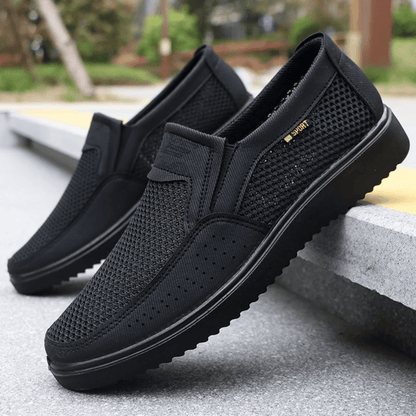 Caleb Crest Zapatillas Unisex Sin Cordones | Malla Transpirable, Cómodas Para Uso Diario