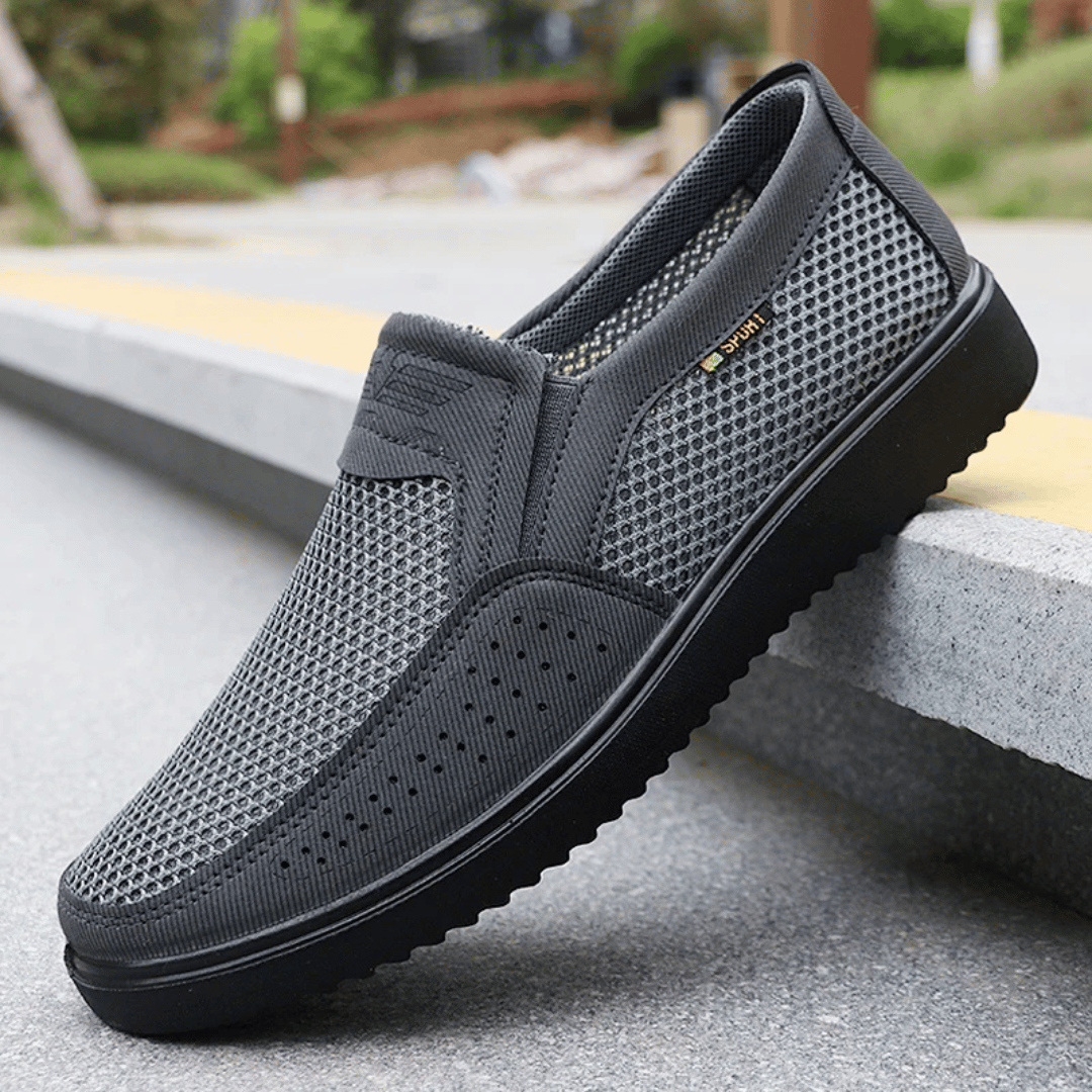 Caleb Crest Zapatillas Unisex Sin Cordones | Malla Transpirable, Cómodas Para Uso Diario