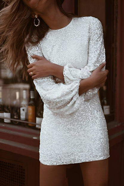 CrystaLina Vestido de Gala para Damas | Tela Brillante, Perfecto para Fiestas
