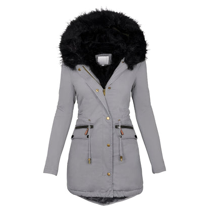 Celsa Dames Winterjas | Nepbont, Elegant en Warm