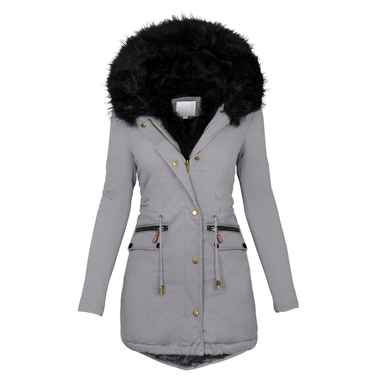 Celsa Dames Winterjas | Nepbont, Elegant en Warm