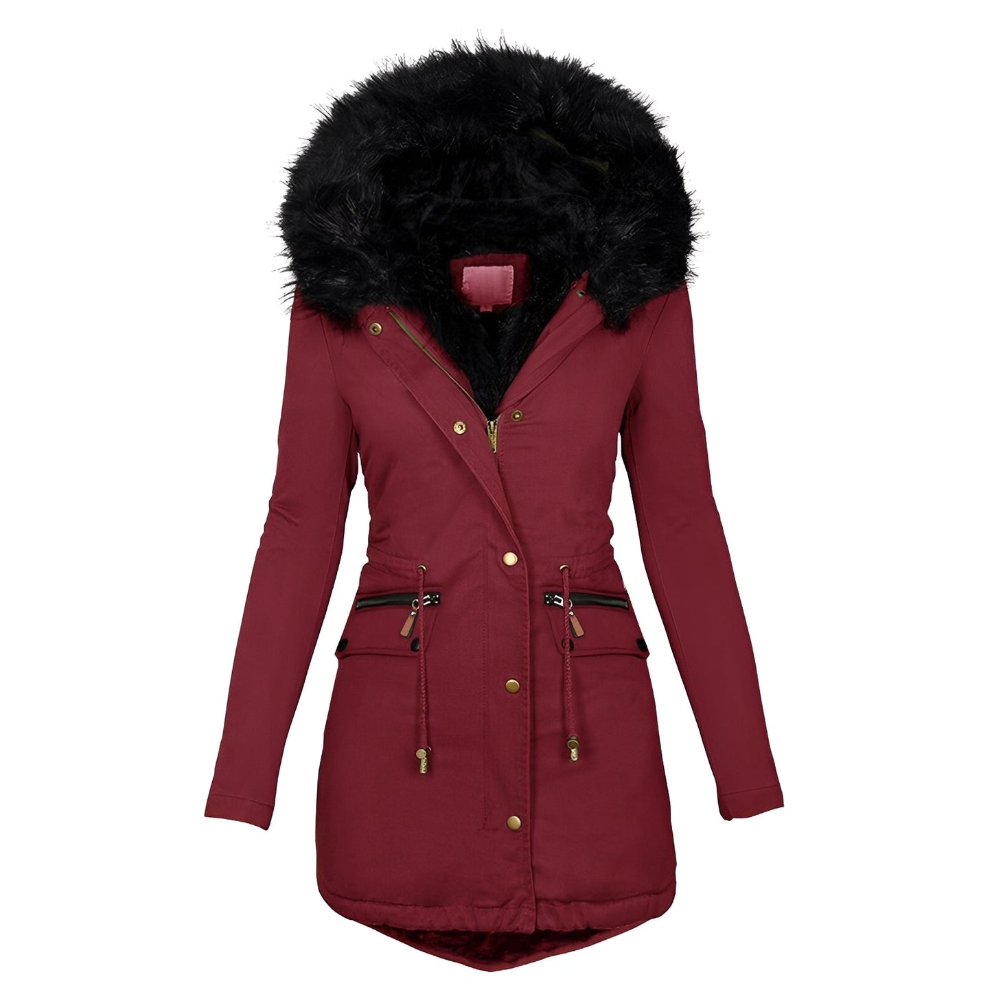 Celsa Dames Winterjas | Nepbont, Elegant en Warm