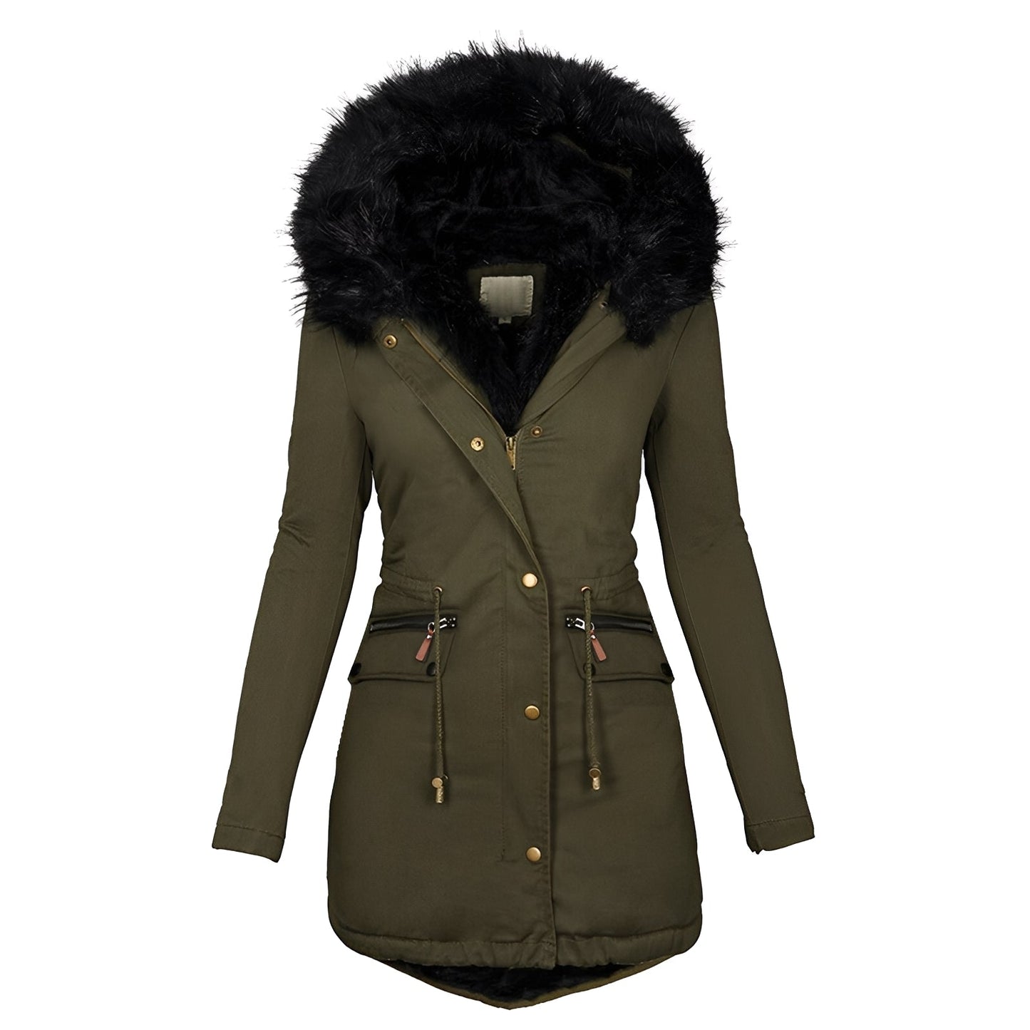 Celsa Dames Winterjas | Nepbont, Elegant en Warm