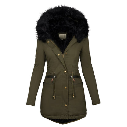 Celsa Dames Winterjas | Nepbont, Elegant en Warm