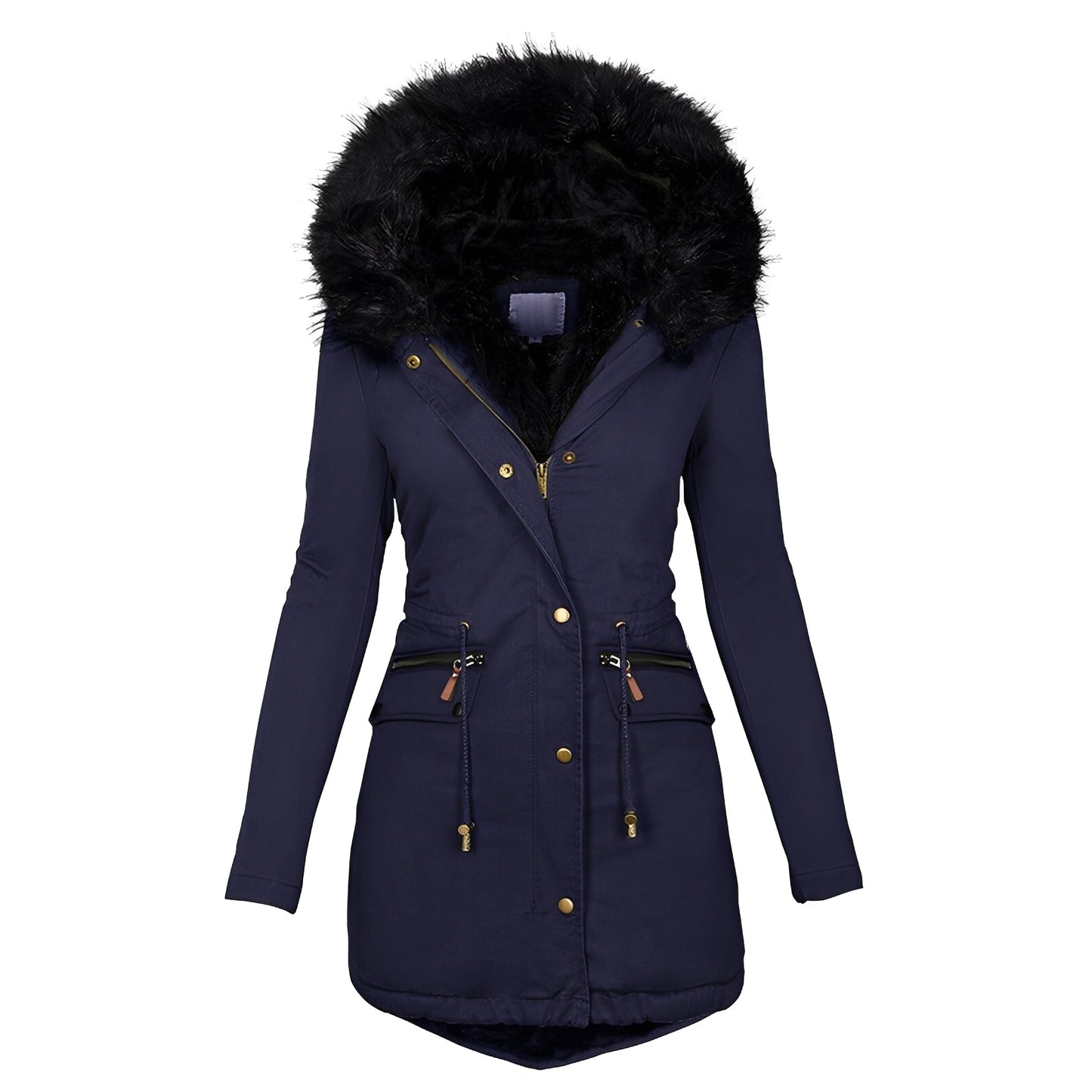 Celsa Dames Winterjas | Nepbont, Elegant en Warm