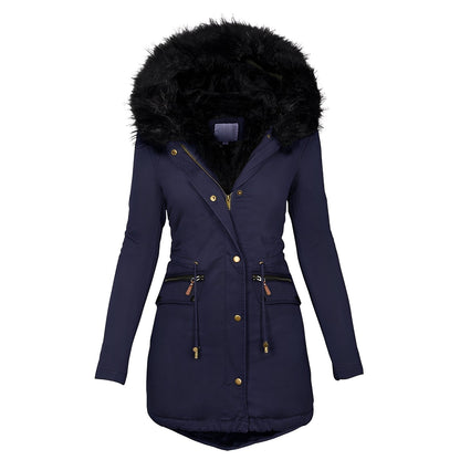 Celsa Dames Winterjas | Nepbont, Elegant en Warm