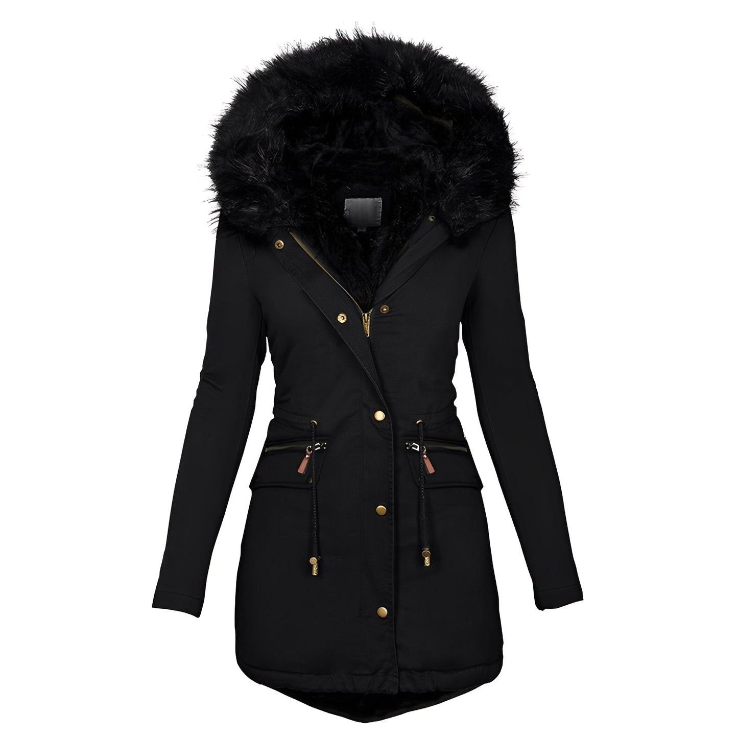Celsa Dames Winterjas | Nepbont, Elegant en Warm