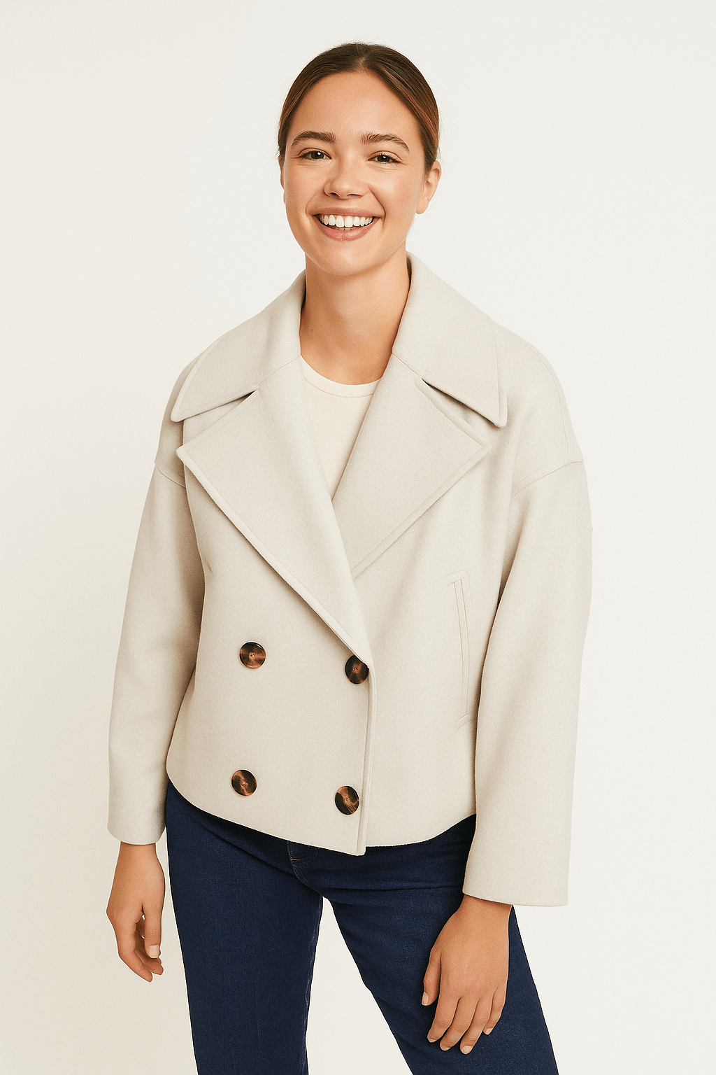 Daria Dames Winterjas | Elegante Look, Korte Lengte