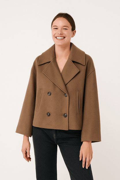 Daria Dames Winterjas | Elegante Look, Korte Lengte