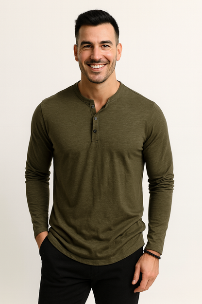 Camisa Elandro Heren | Algodón Suave, Elegancia Casual