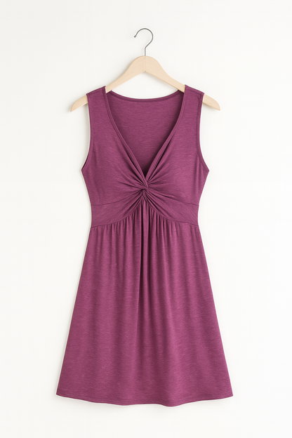 Eliora Vestido Mini para Dama | Jersey Suave, Casual Chic