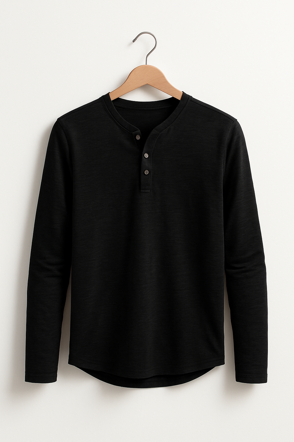 Camisa Henley para Hombre Elysium | Mangas Largas, Suave y Transpirable
