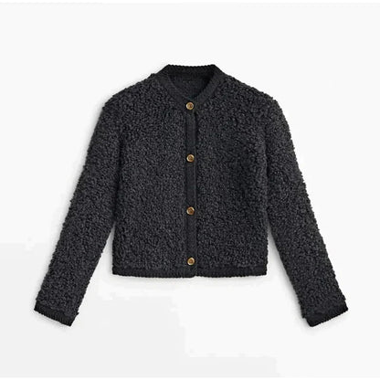 AriaLuxe Dames Teddy Jas – Warm, Veelzijdig, Zacht & Elegant Design