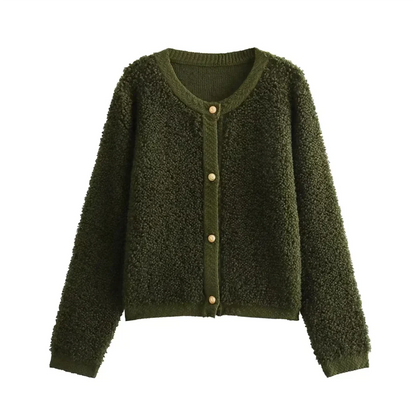 AriaLuxe Dames Teddy Jas – Warm, Veelzijdig, Zacht & Elegant Design