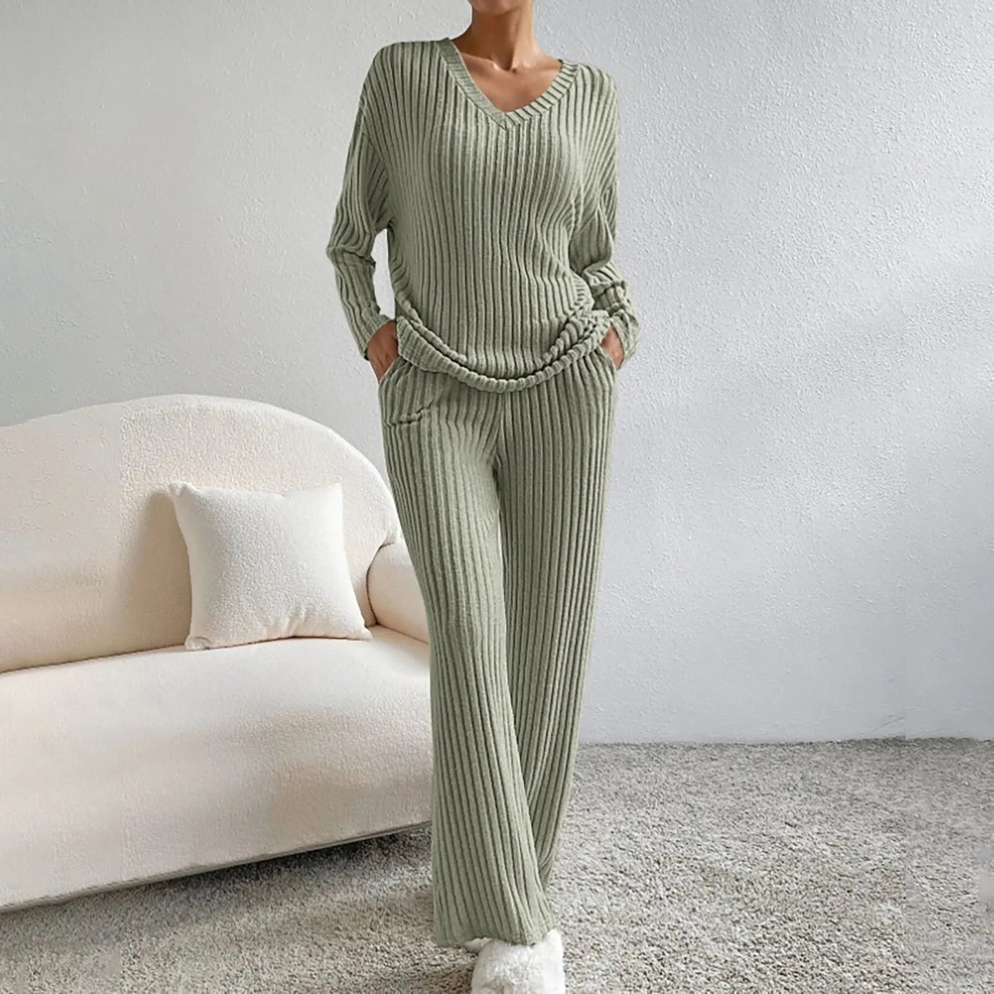 Conjunto de ropa cómoda para damas Ester | Suave y transpirable, uso casual en casa