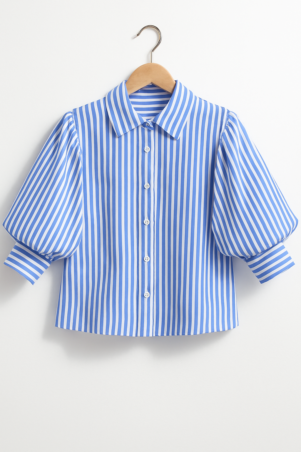 Blusa Fanny Dames | A rayas, Mangas abullonadas, Casual y Formal
