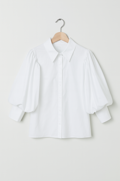 Blusa Fanny Dames | A rayas, Mangas abullonadas, Casual y Formal