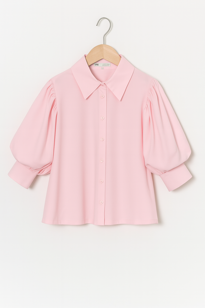 Blusa Fanny Dames | A rayas, Mangas abullonadas, Casual y Formal