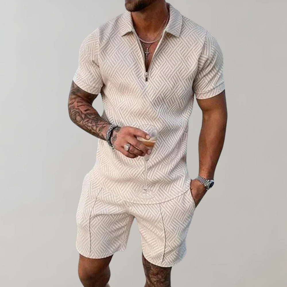 Noah – Ademend Zomer Set Voor Heren In Zomerlook
