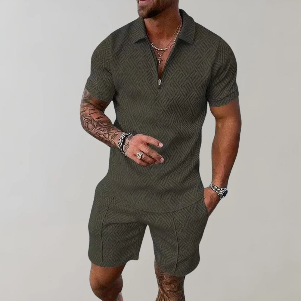 Noah – Ademend Zomer Set Voor Heren In Zomerlook