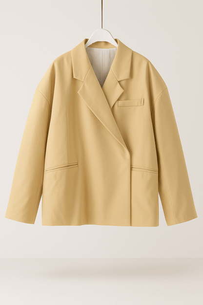 Ivonis Oversized Blazer voor Dames | Minimalistische en Casual Stijl