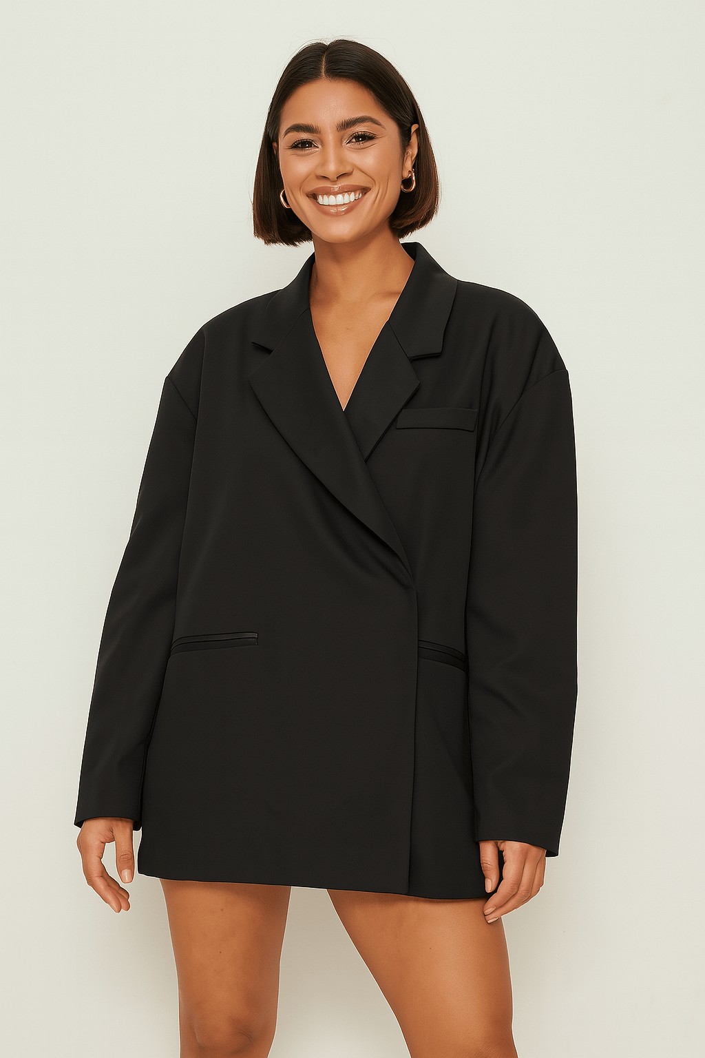 Ivonis Oversized Blazer voor Dames | Minimalistische en Casual Stijl