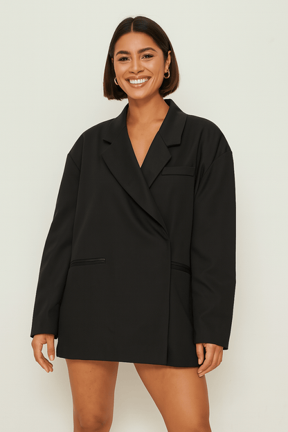 Ivonis Oversized Blazer voor Dames | Minimalistische en Casual Stijl
