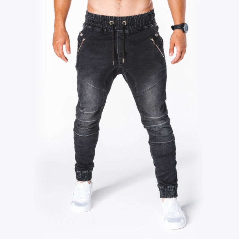 UrbanFlex Jeans para Hombre Slim Fit – Pantalones Vaqueros Elásticos con Look Lavado