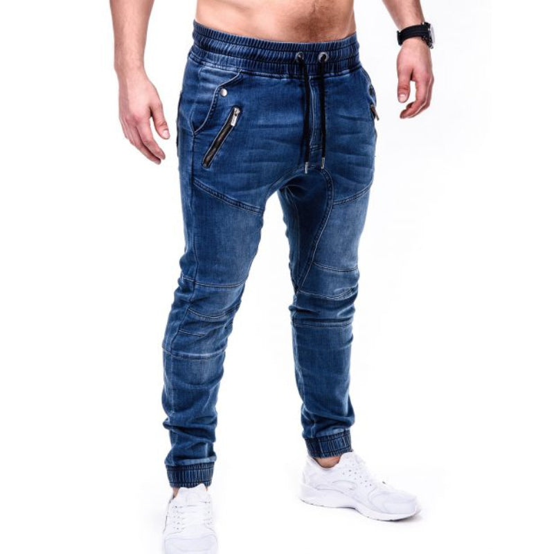UrbanFlex Jeans para Hombre Slim Fit – Pantalones Vaqueros Elásticos con Look Lavado