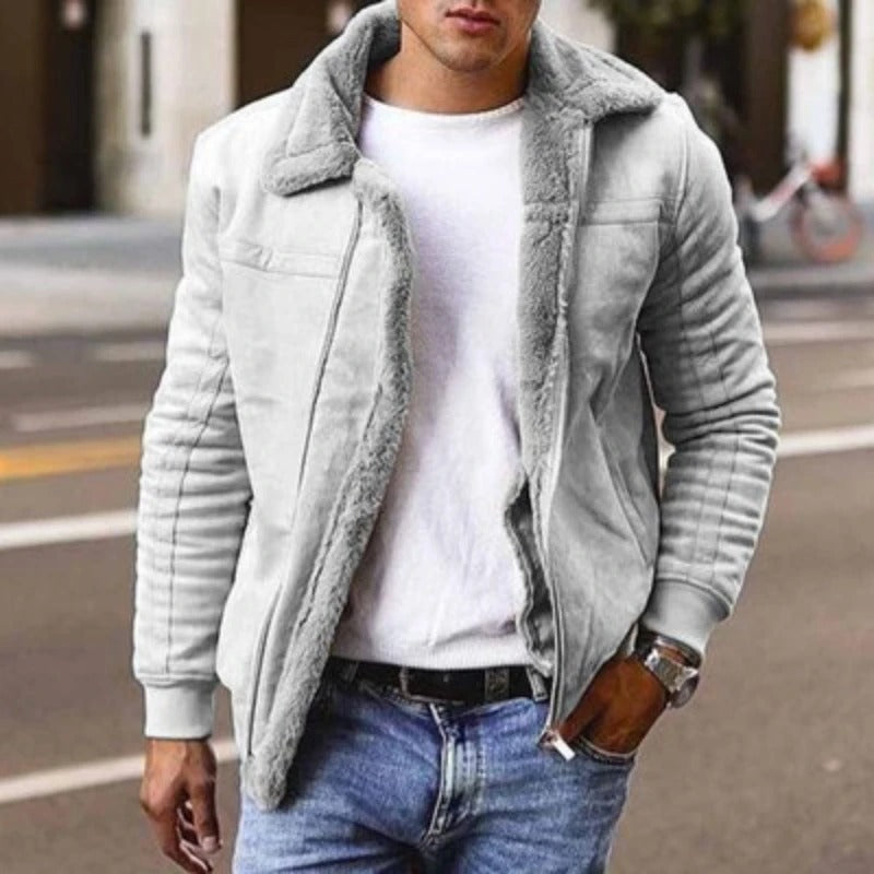 Jelte Roest Chaqueta Bomber para Hombre | Urbano Vintage, Cálido y Cómodo