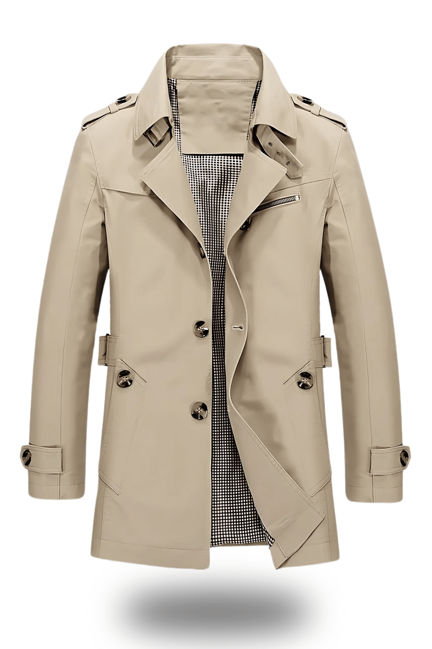 Joris Heren Gabardina | Diseño Atemporal, Perfecto para Invierno