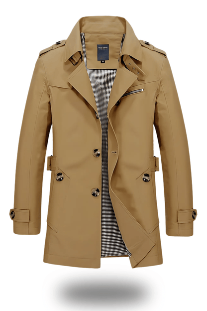 Joris Heren Gabardina | Diseño Atemporal, Perfecto para Invierno