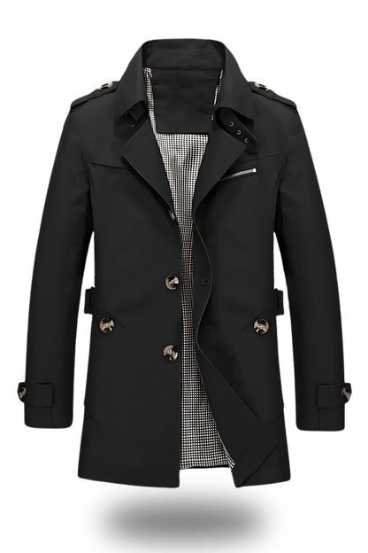 Joris Heren Gabardina | Diseño Atemporal, Perfecto para Invierno
