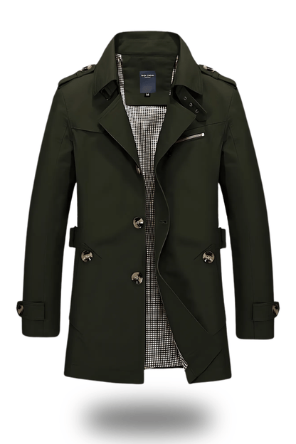 Joris Heren Gabardina | Diseño Atemporal, Perfecto para Invierno