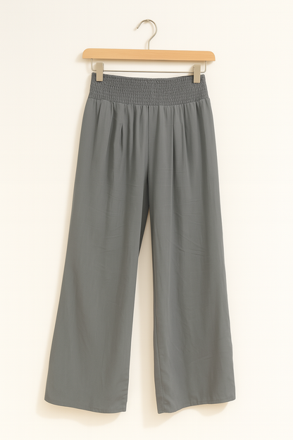 Elora | Pantalón fluido para mujer con cintura elástica y ajuste relajado