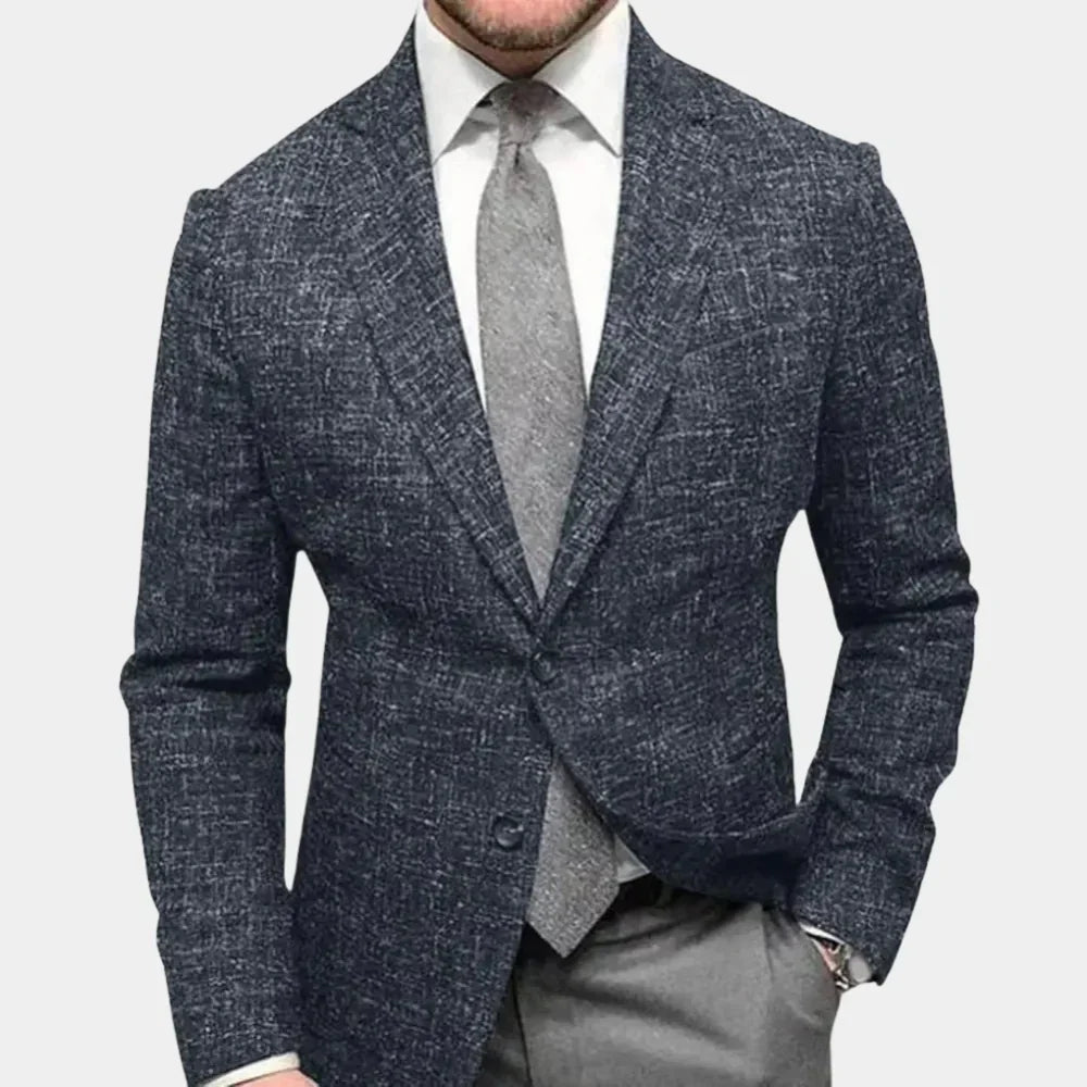 Lunvir Heren Blazer | Ajuste Delgado, Perfecto para Ocasiones Informales y Formales