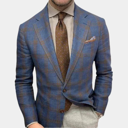 Lunvir Heren Blazer | Ajuste Delgado, Perfecto para Ocasiones Informales y Formales