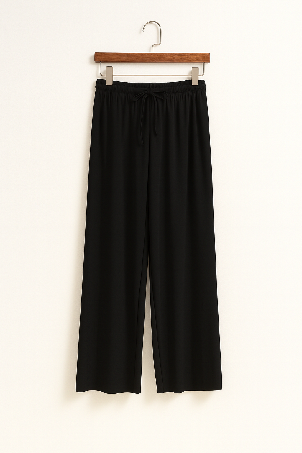 Noor | Elegante pantalón acampanado para mujer con cinturilla cómoda y perneras fluidas